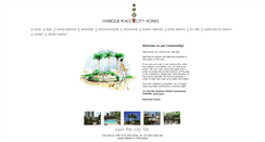 Desktop Screenshot of harbourplacecityhomes.com